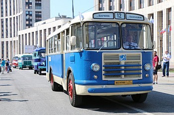 Парад раритетных автобусов пройдет в Москве 8 августа
