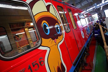 Поезд «Союзмультфильм» запущен в московском метро