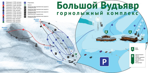 Открытие кресельного подъемника на горнолыжном склоне Кировска