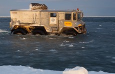 Вездеход «Бурлак» успешно прошел испытания перед походом на Северный полюс