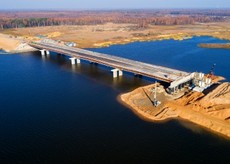 Новости трассы М-11: завершается возведение моста через реку Шоша