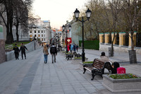 В Москве появится 5 пешеходных зон