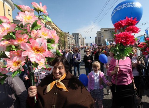 Майские праздники в Москве