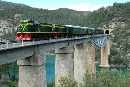 Исторический поезд Каталонии
