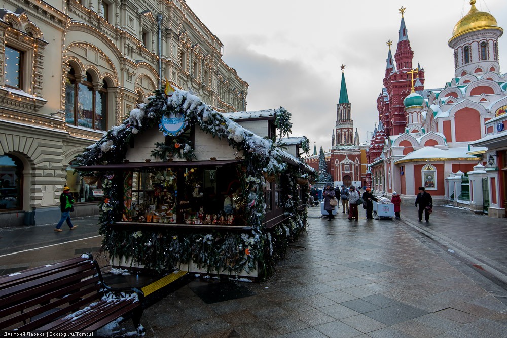 Чем примечательна новогодняя Москва?