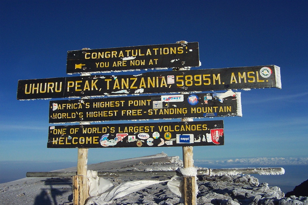 Килиманджаро – высочайшая вершина Африки