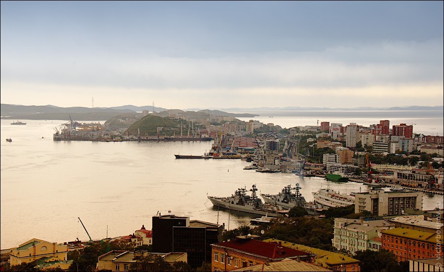 Городские пейзажи Владивостока