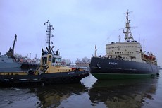 Ледокол Красин вернулся!