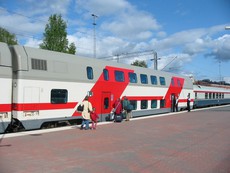 В феврале из Москвы в Питер начнет ходит двухэтажный поезд