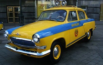 Выставка служебных автомобилей МВД