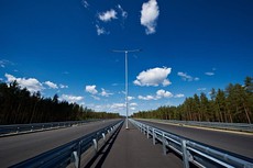 Открыт участок трассы М-11 Москва - Санкт-Петербург в обход Вышнего Волочка