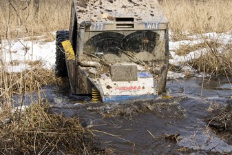Партизан-трофи, апрель 2009 года. Окрестности Можайска. Часть 2 - болотные забавы