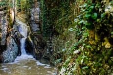 Агурское ущелье и водопады